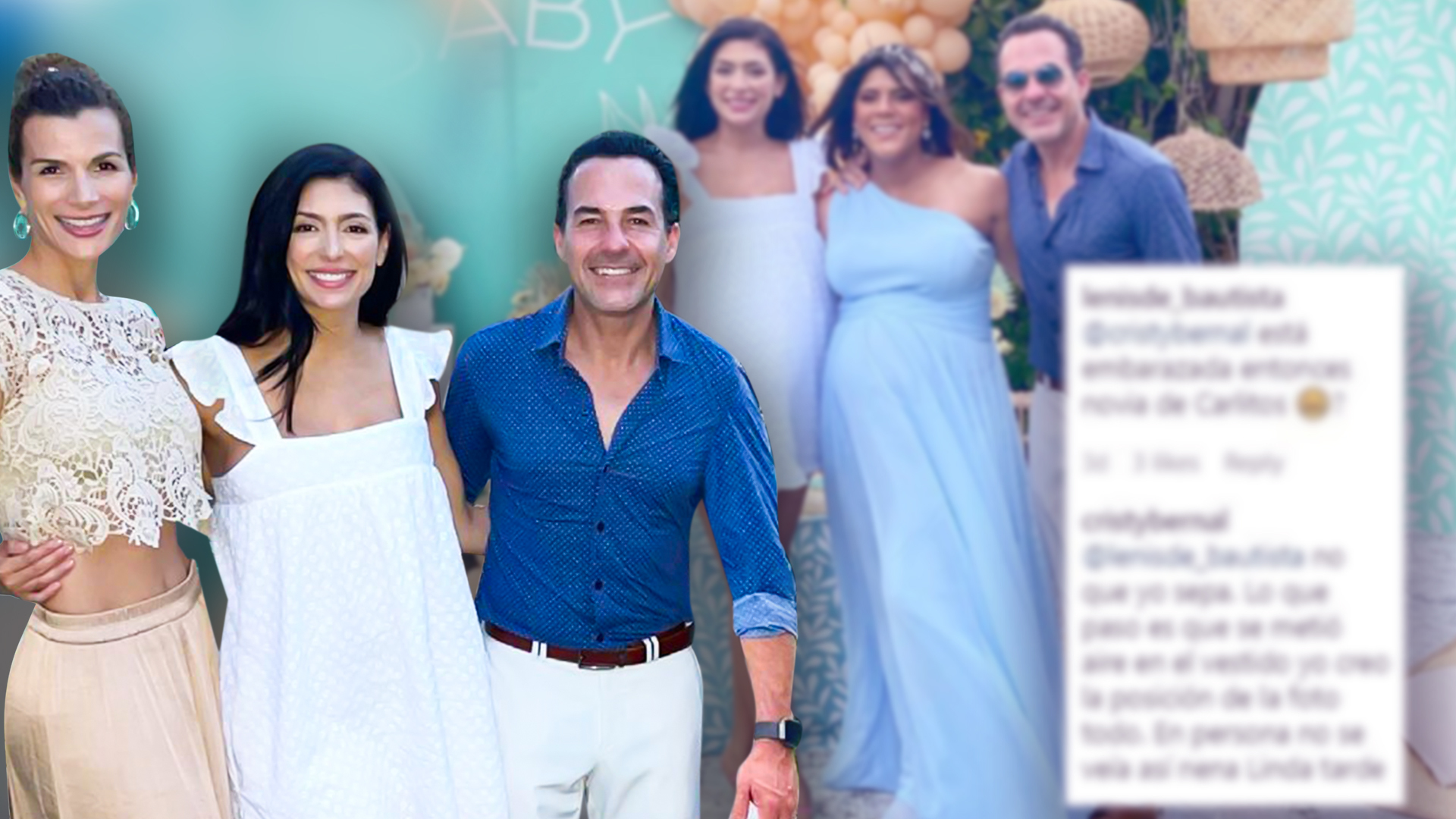 Cristy Bernal, esposa de Alan Tacher, responde si Carlos Calderón y su