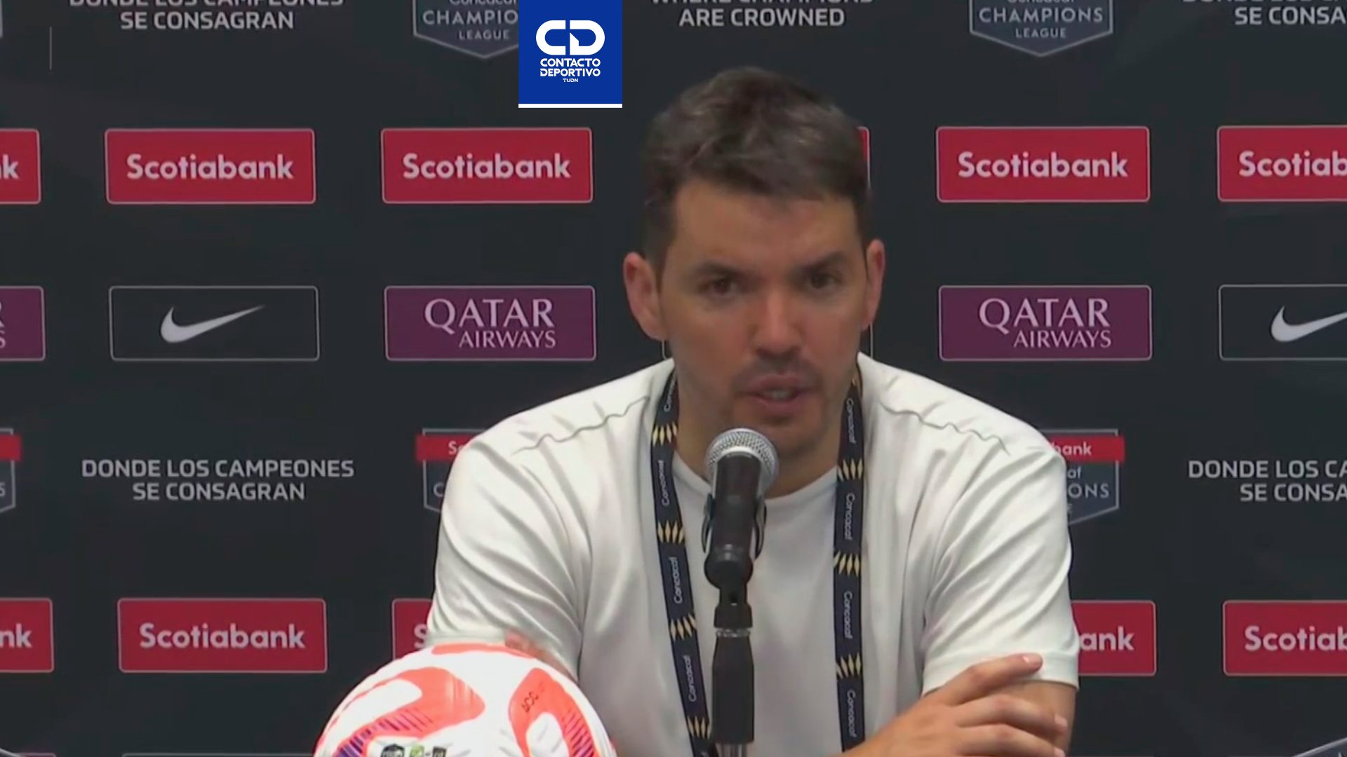 Nicolás Larcamón lamenta los “fallos” en los últimos minutos ante LAFC