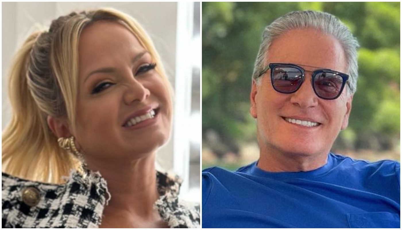 Eliana e Roberto Justus já foram