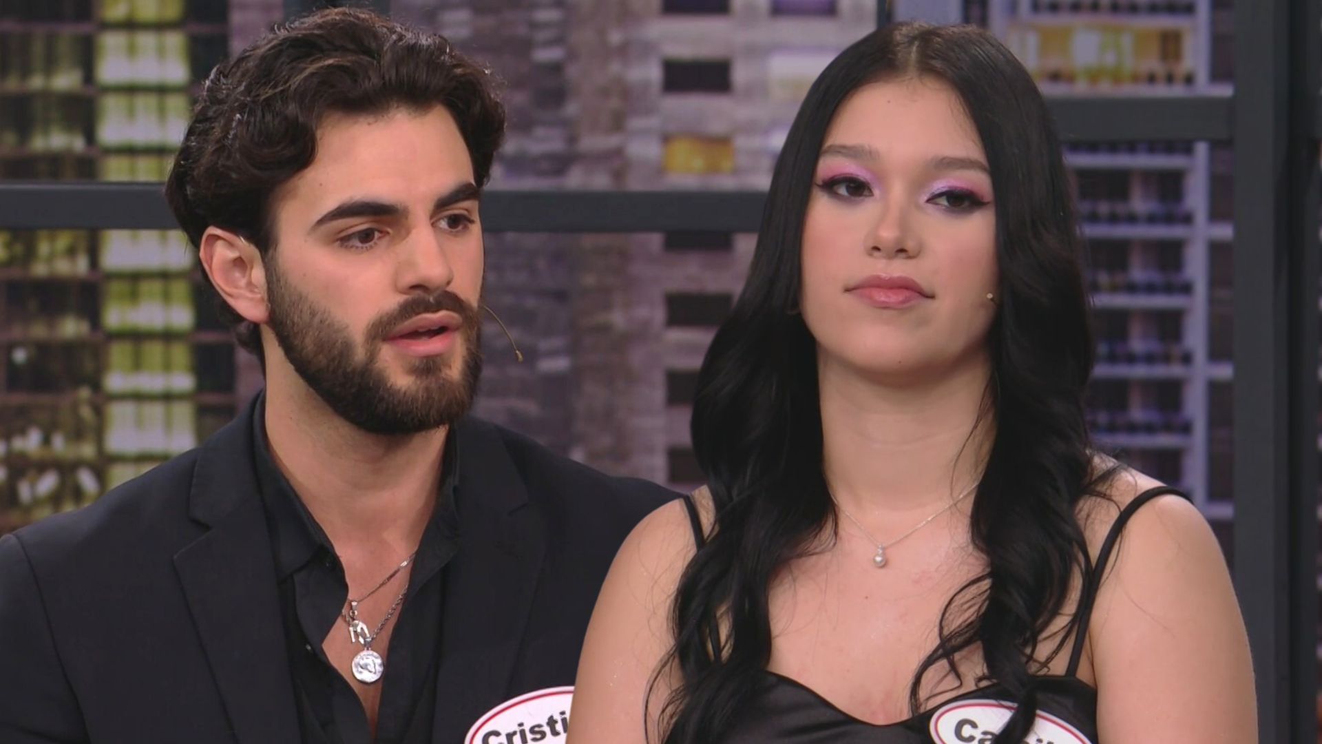 Cristian y Camila no encontraron más afinidad y el amor entre ambos se