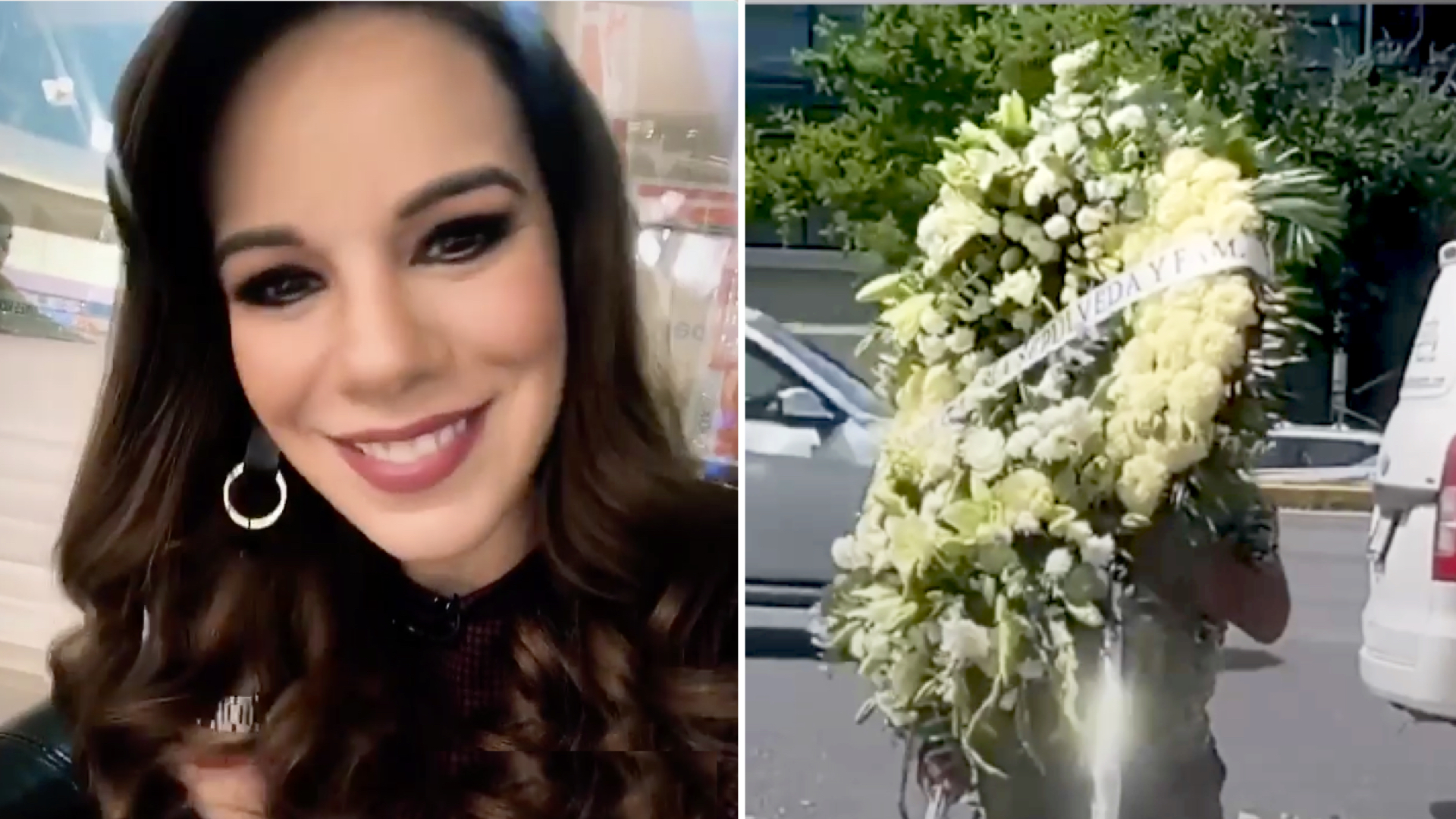 El último adiós a Débora Estrella: despiden a la presentadora entre flores  y lágrimas