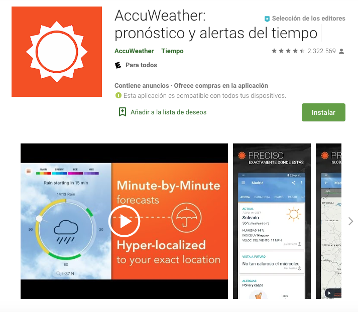 clima accuweather