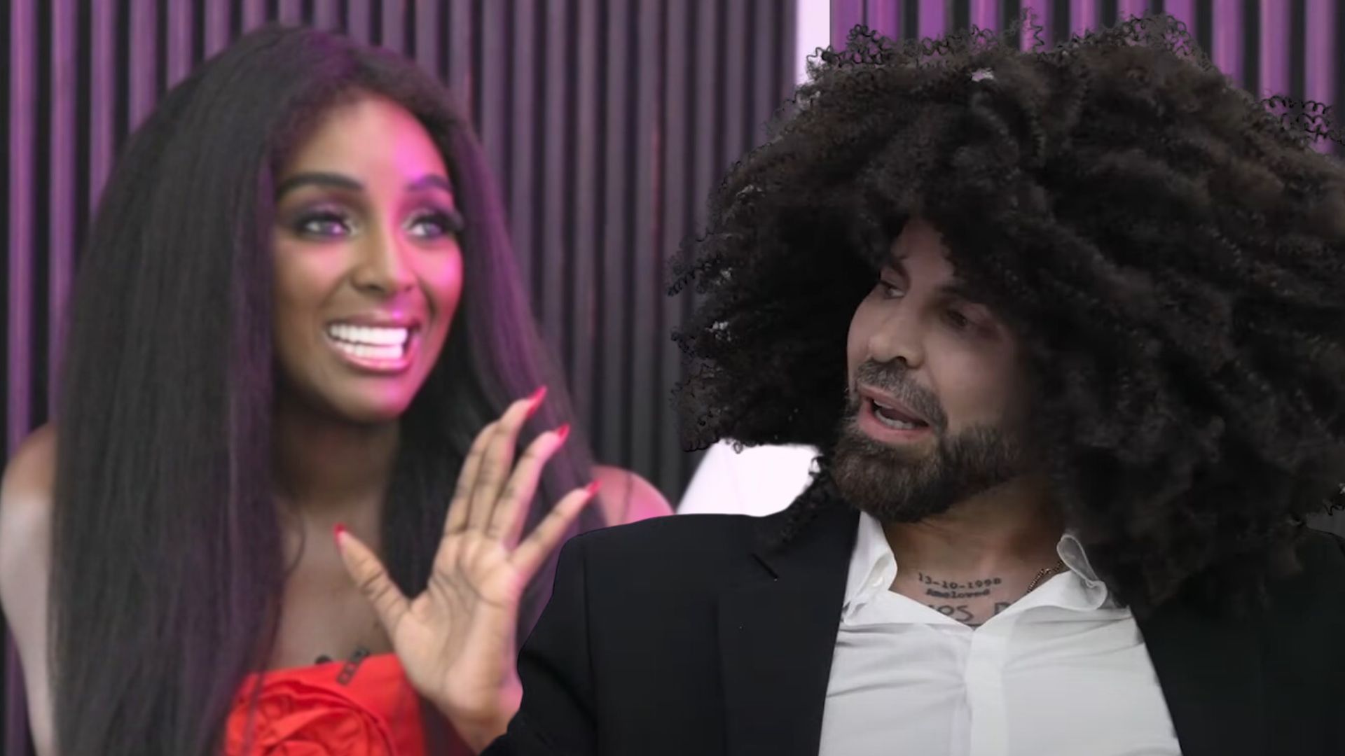 Amara La Negra le revela a Jomari por qué usa pelucas en Más Moda Menos  Filtro