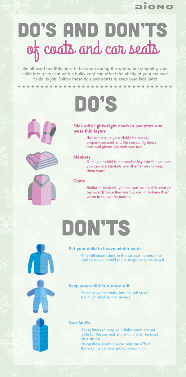 Winter Safety: Do and Dont’s of Coats and Car Seats | Estilo de Vida ...