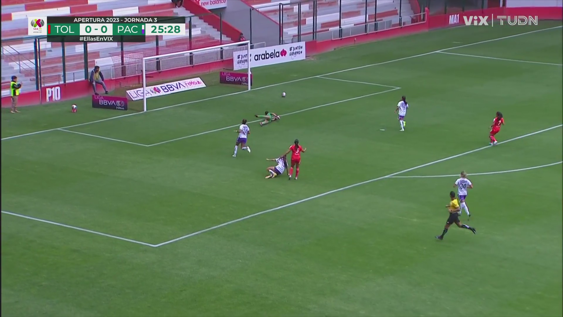 Llegada peligrosa de Toluca que se