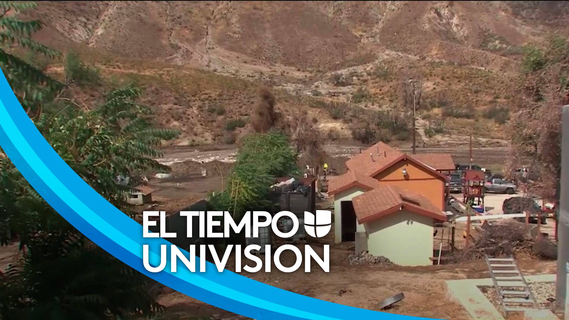 Tormenta en Lake Hughes deja deslizamientos de lodo e inundaciones