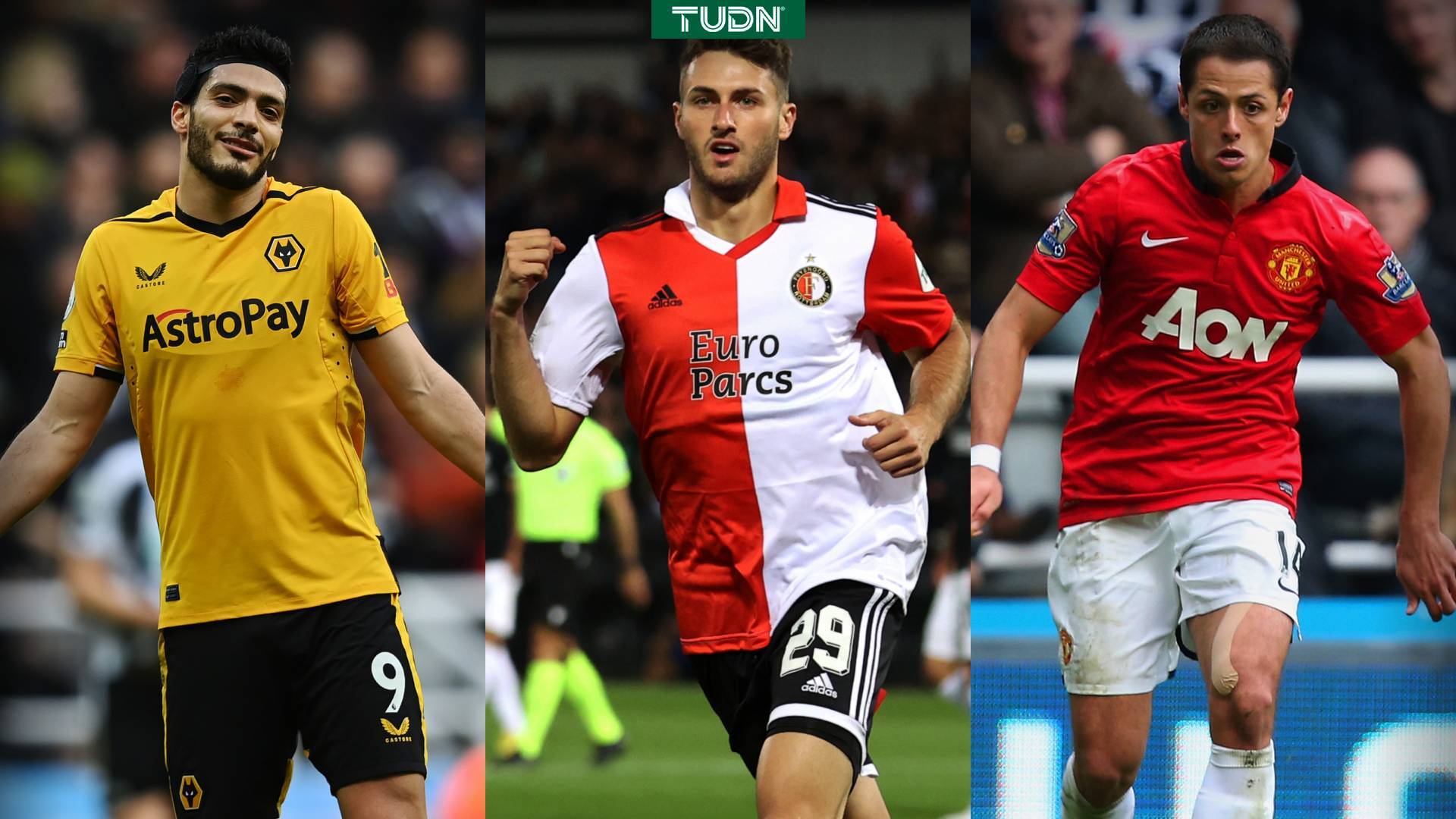 Santiago Giménez supera con su golazo a Chicharito, Raúl Jiménez y Giovani dos Santos TUDN