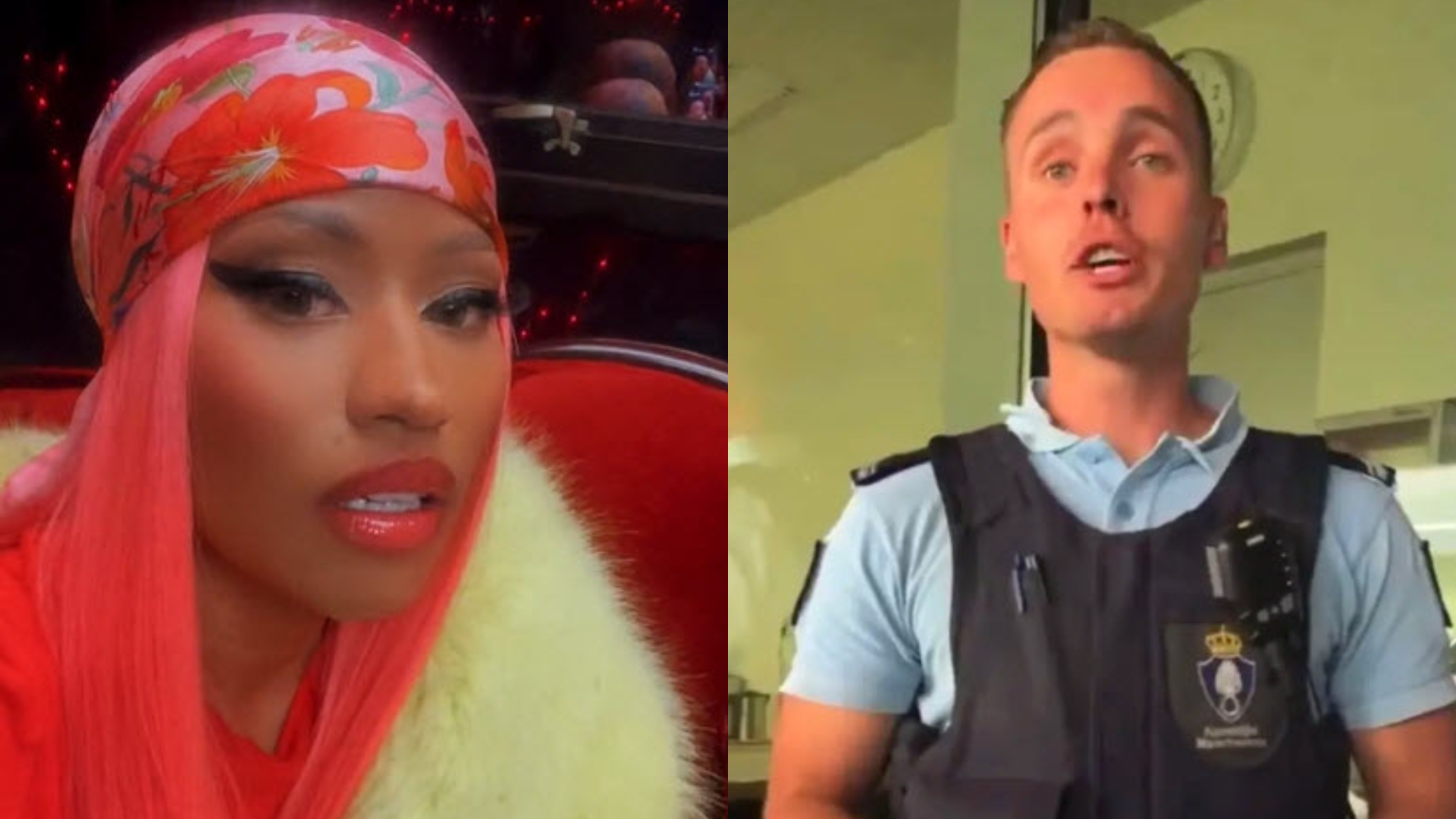 Nicki Minaj arrested in Amsterdam: taken to the police station for alleged illegal substances