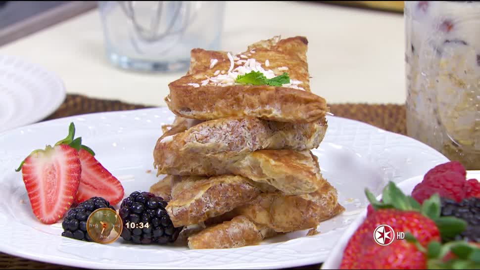 Receta pan frances vegano Chef Oropeza Shows Hoy Las Estrellas