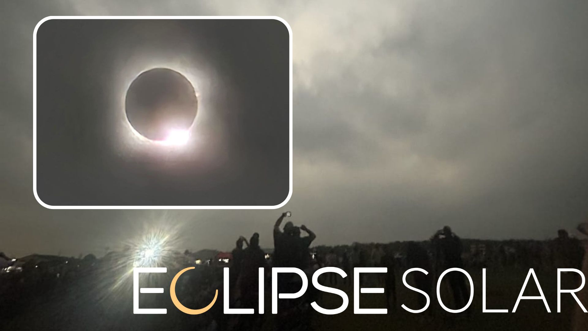 Captan el punto más oscuro del eclipse solar total en Austin, Texas