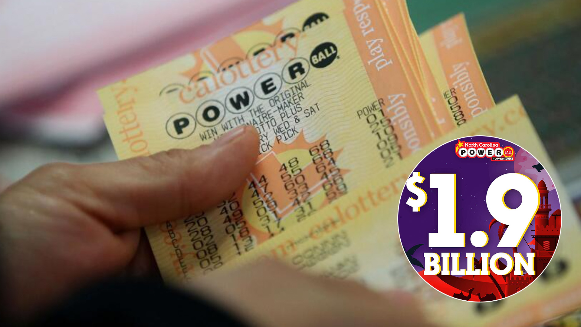 Ocho boletos ganadores del Powerball se vendieron en Carolina del Norte