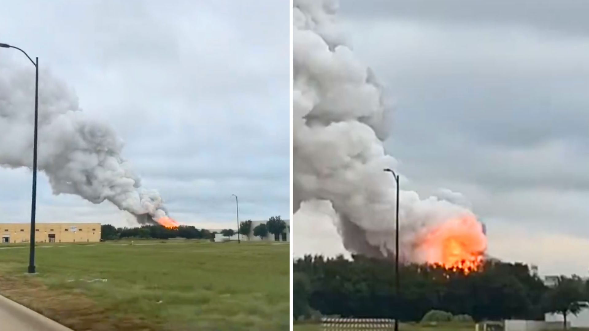 Incendio en negocio de suministros para piscinas en Frisco provoca