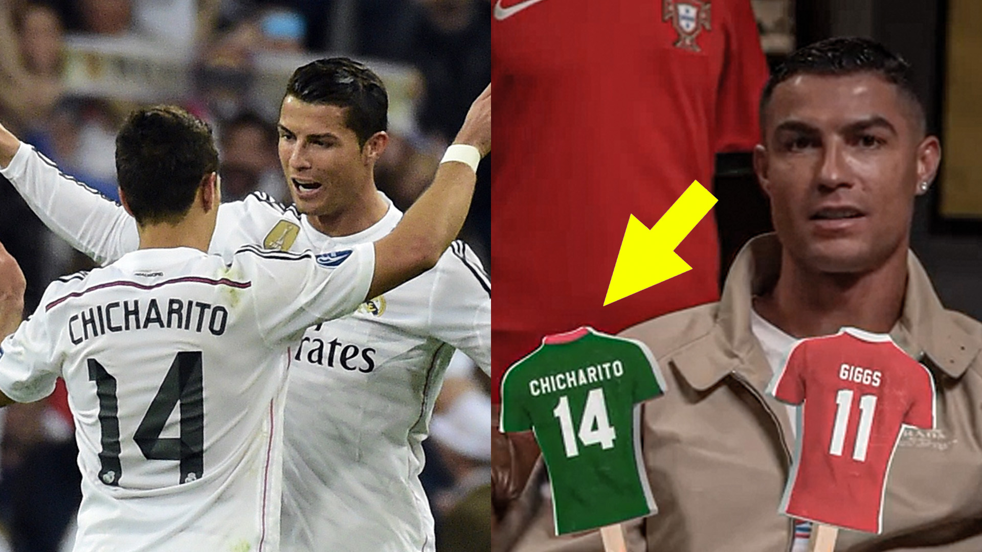 Chicharito cristiano ronaldo clearance