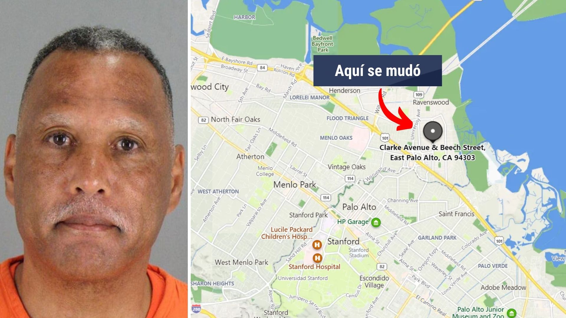 Lamar Johnson, un depredador sexual violento se muda a East Palo Alto y