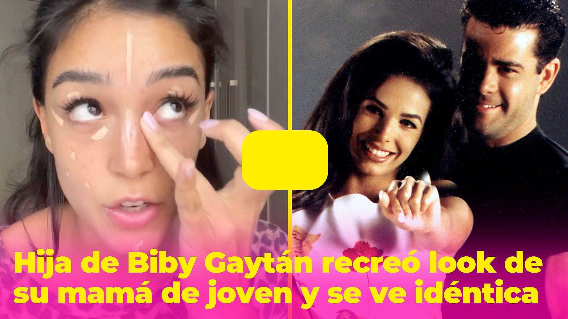 Ale Capetillo se transformó en Biby Gaytán recreó uno de los looks más