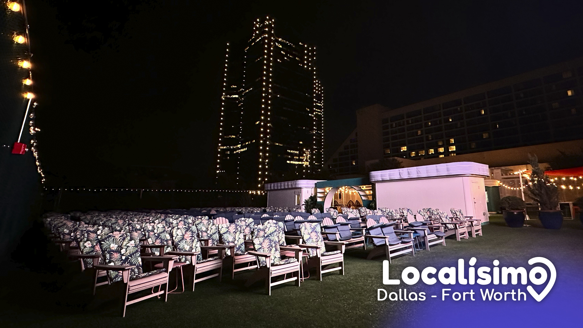 En fotografías Rooftop Cinema Club Downtown Fort Worth, un cine en lo