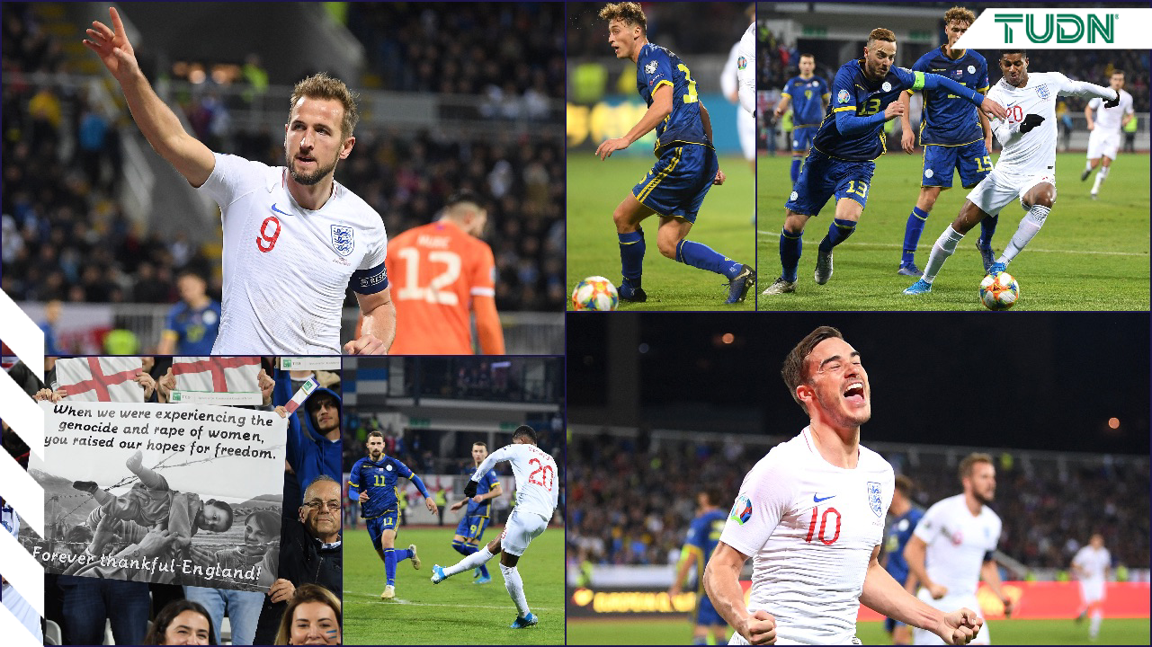 Inglaterra pasa por encima de Kosovo con goleada y califica a la Euro