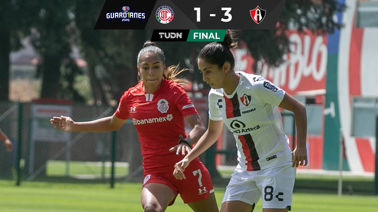 Atlas femenil venció 13 a Toluca en Metepec Deportes Liga MX Femenil