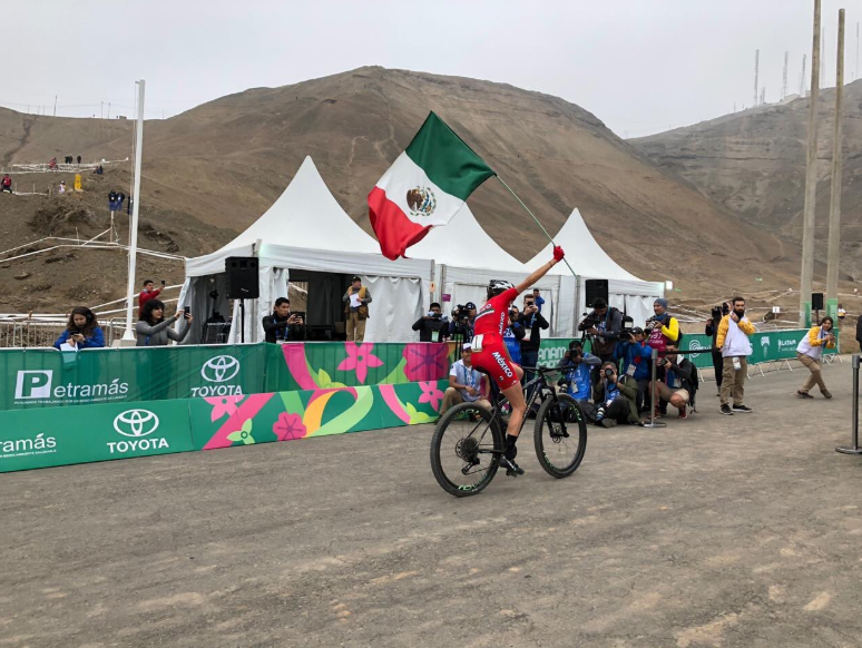 Daniela Campuzano se cuelga el oro en ciclismo de montaña en Lima 2019