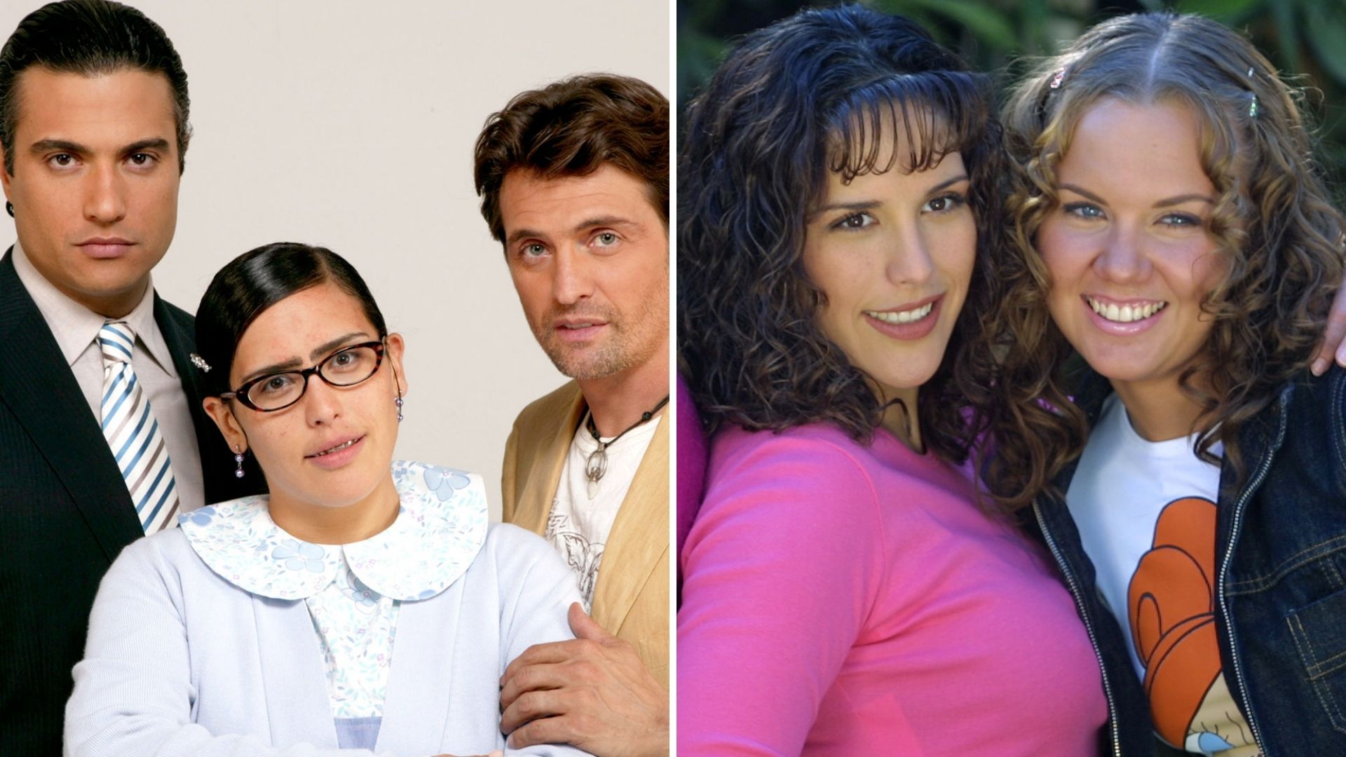 Transformaciones de los famosos para las telenovelas de ‘La fea más bella’ a ‘Amigas y rivales Transformaciones de los famosos para las telenovelas de ‘La fea más bella’ a ‘Amigas y rivales
