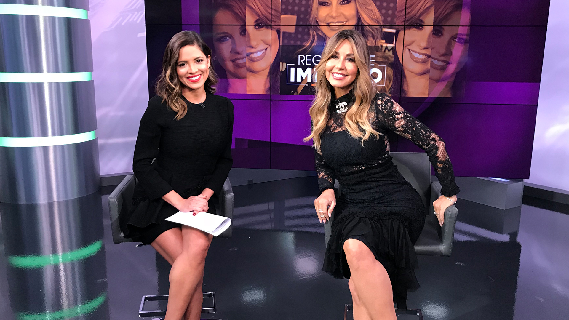 Después de 14 años regresa Myrka Dellanos a Primer impacto Shows