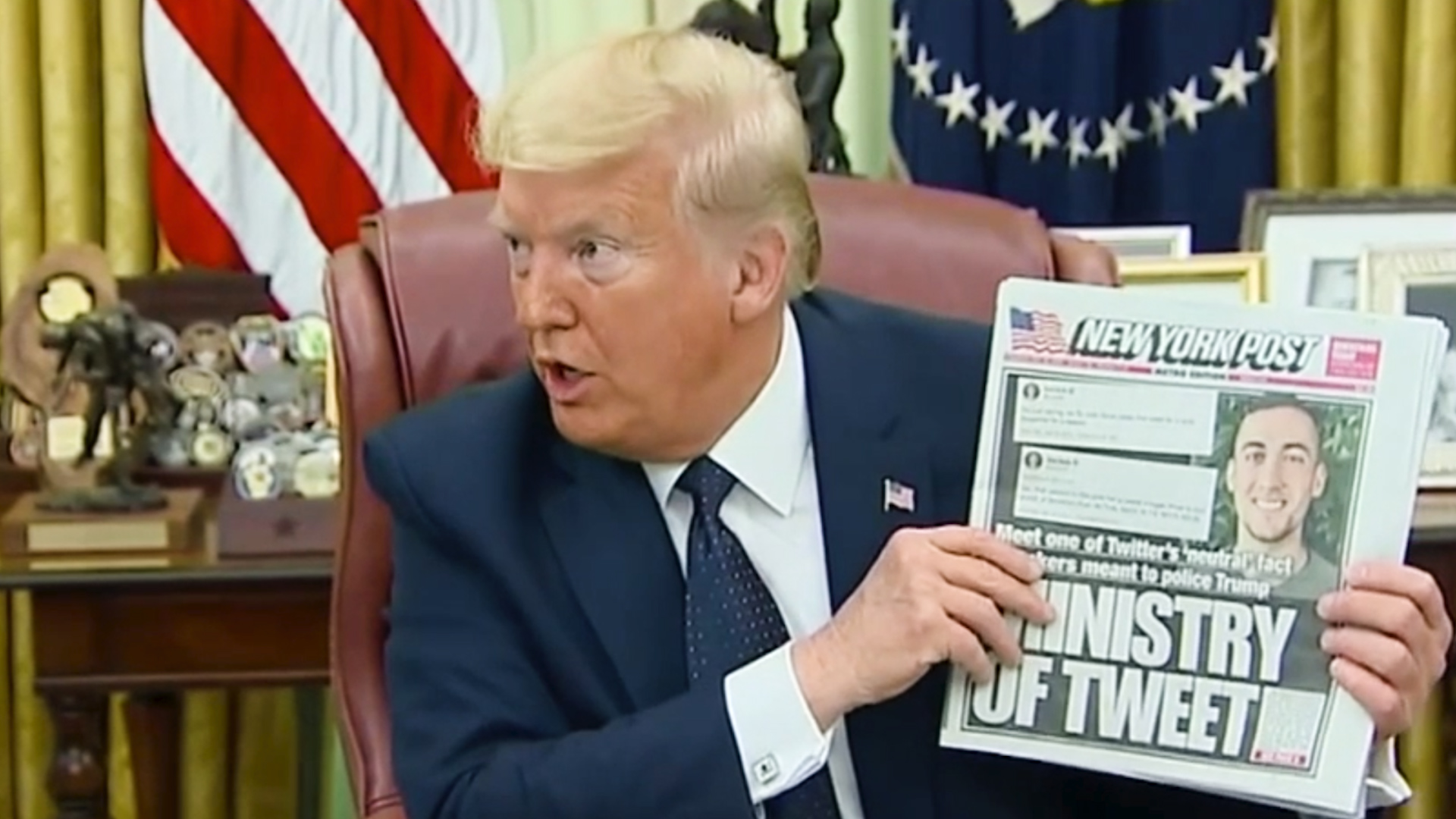 Trump “when the looting starts, the shooting starts” Univision News