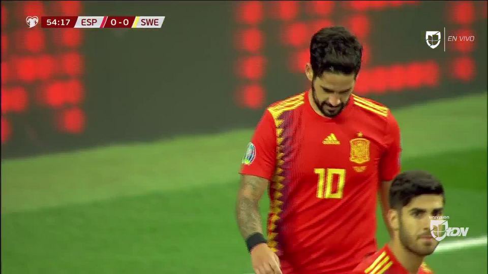 Tiro desviado de Isco TUDN Deportes Homepage Full Evo NUEVO UEFA