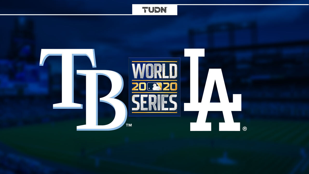 Serie Mundial Cuando y a qué hora juegan Dodgers y Rays TUDN MLB TUDN