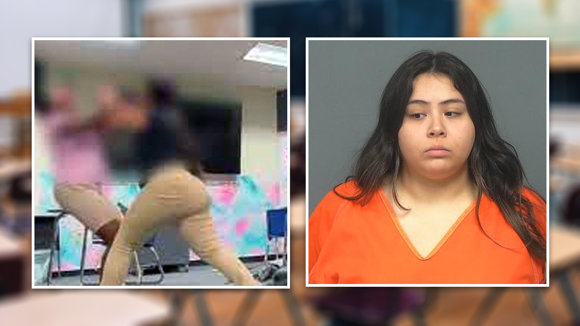 Presa la maestra Natally García, acusada de organizar peleas entre