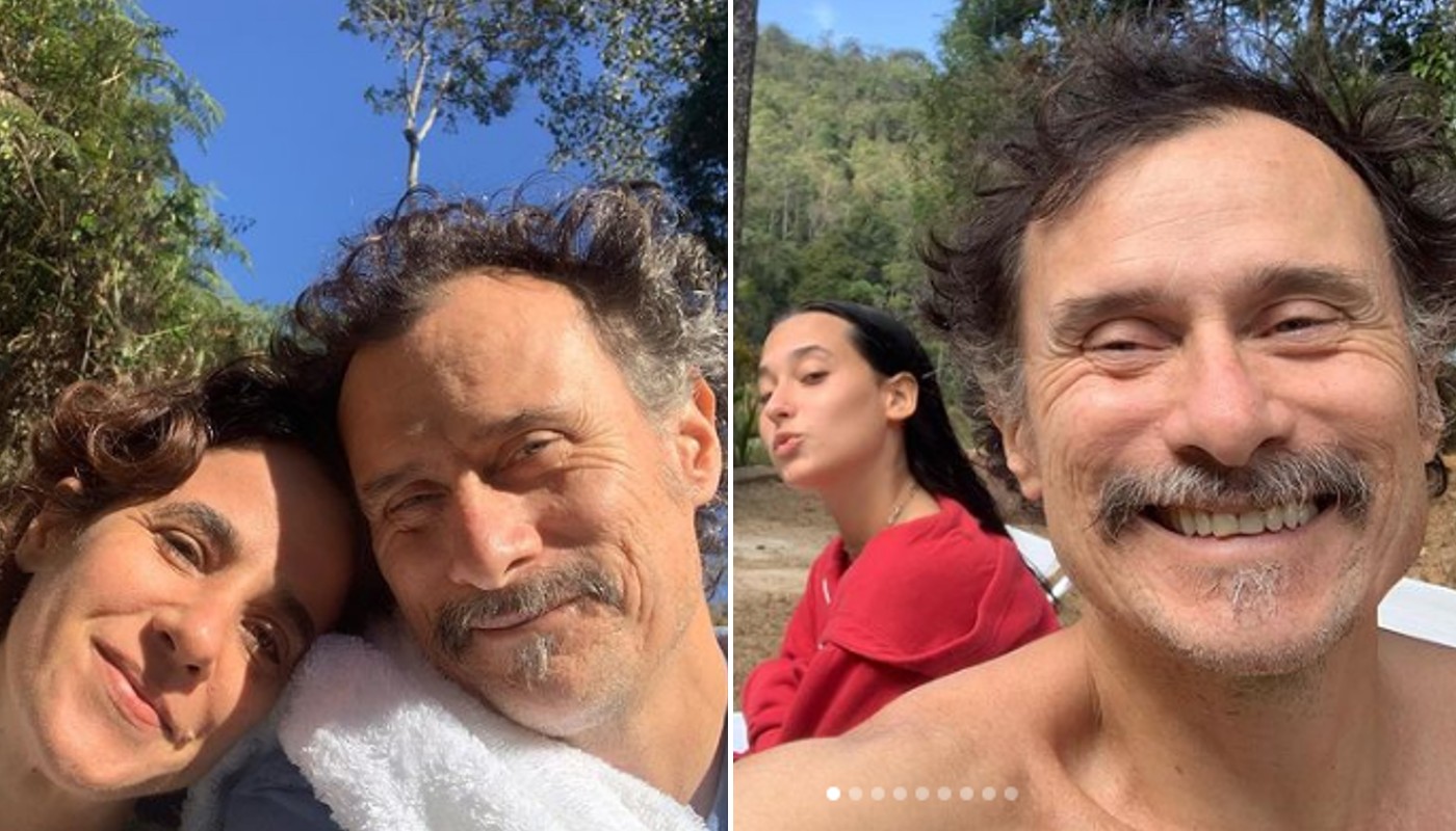 Família de Enrique Diaz e Mariana Lima atores têm duas filhas Zappeando Celebs Zappeando