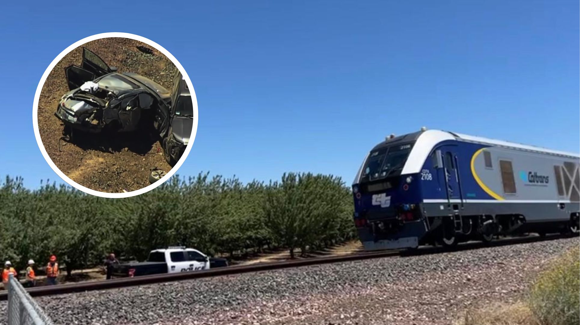 Son latinos los muertos en choque de tren de Amtrak contra auto en
