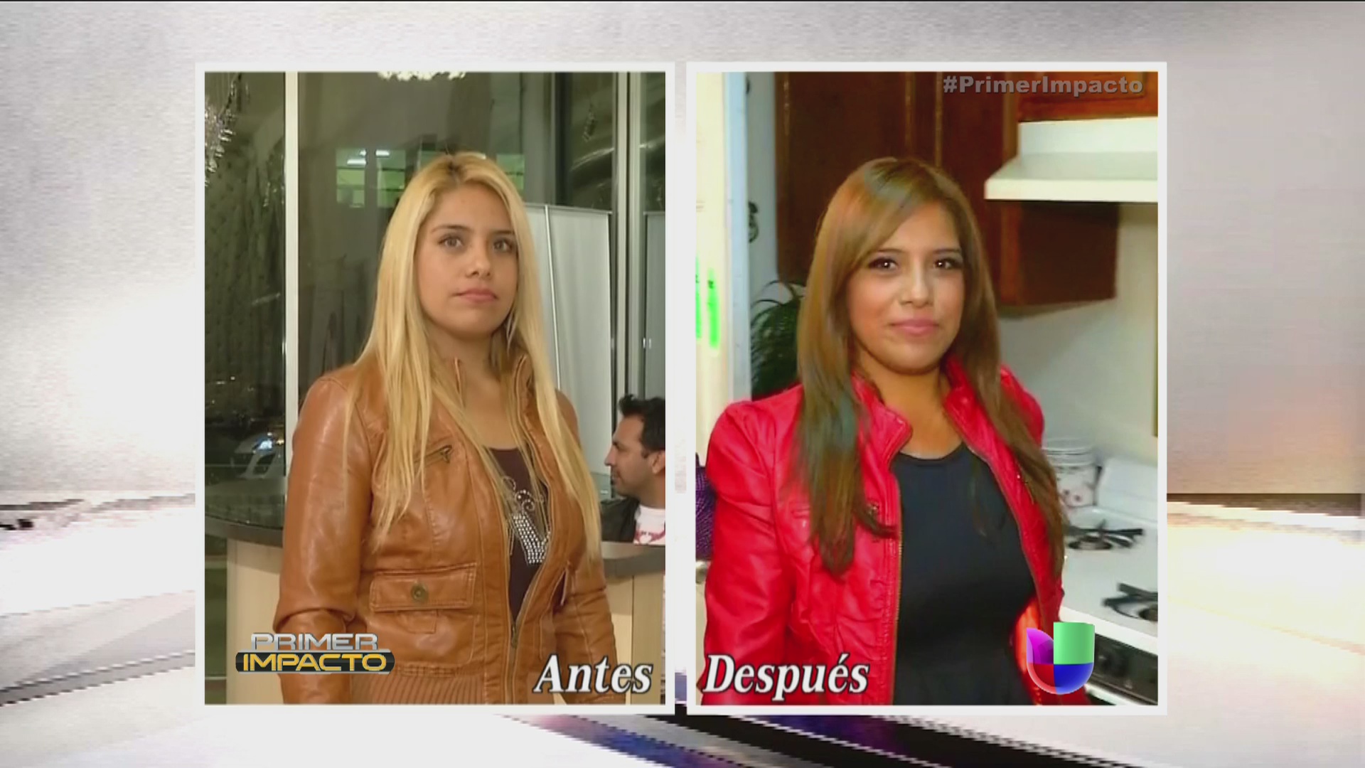 Jomari continúa eliminando a las falsas rubias Shows Primer Impacto