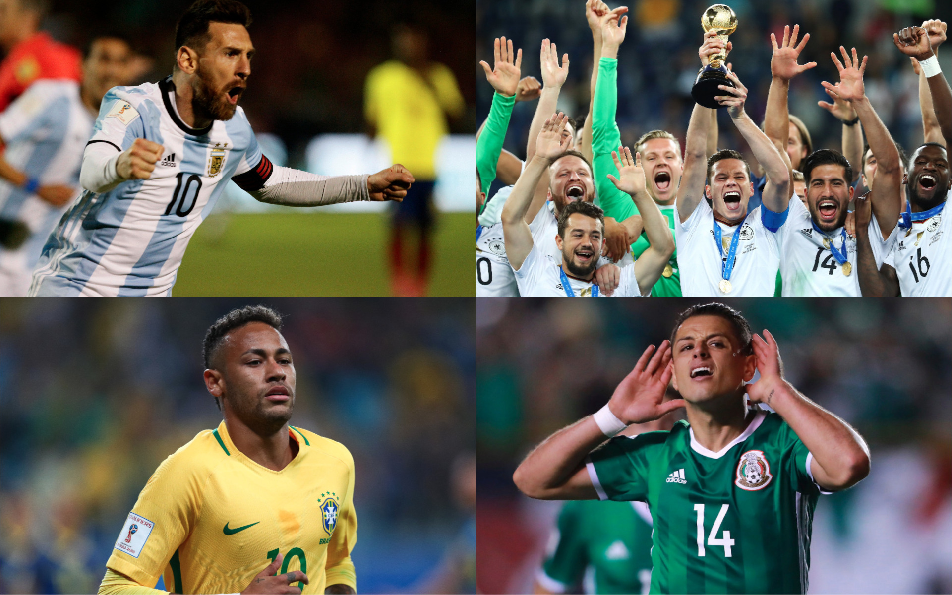 En fotos así quedaron los ocho grupos del Mundial Rusia 2018