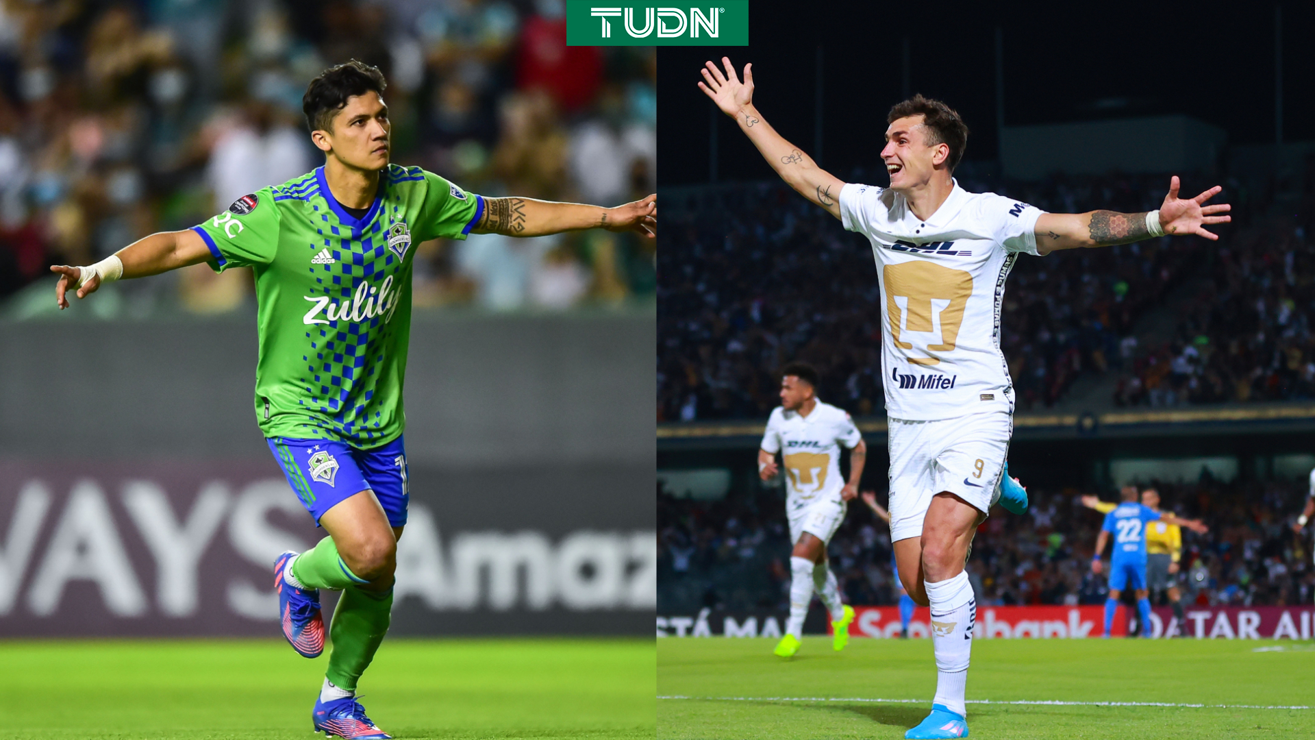 Pumas UNAM vs Seattle Sounders Final Liga de Campeones de la Concacaf 2022 TUDN CONCACAF