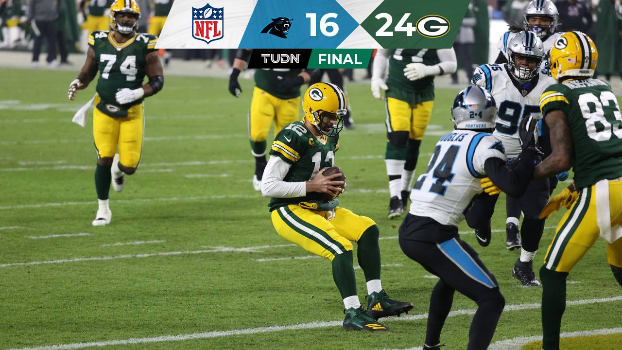 Carolina Panthers 1624 Green Bay Packers Jugadas, touchdowns y