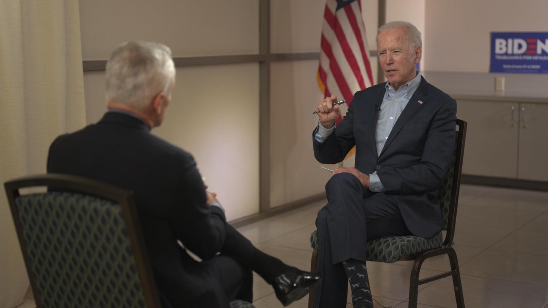 Ramos entrevista a Joe Biden y hablan de los problemas que
