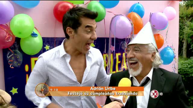 El cumpleaños de Adrián Uribe | Shows Hoy | Las Estrellas