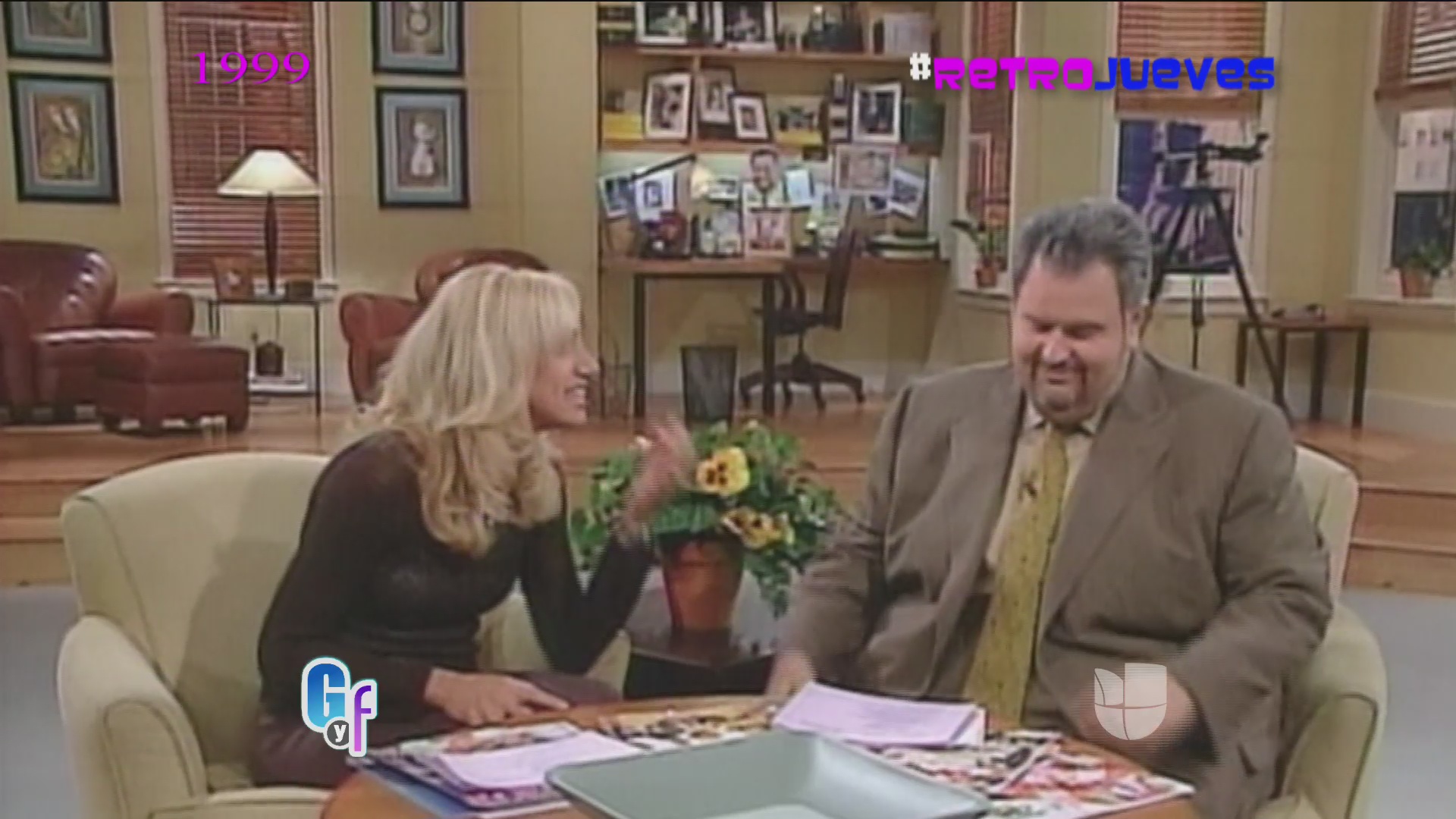 Retro jueves En el año 1999 El Gordo y la Flaca celebró su primer