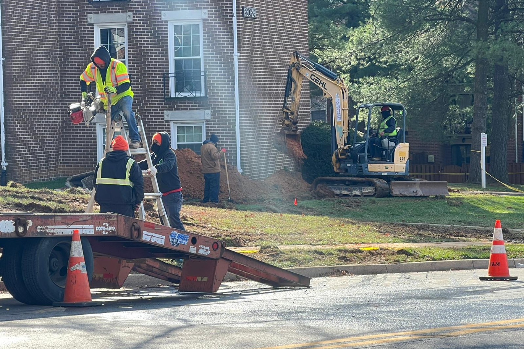 Afectados por explosión en Maryland celebran el Día de Acción de