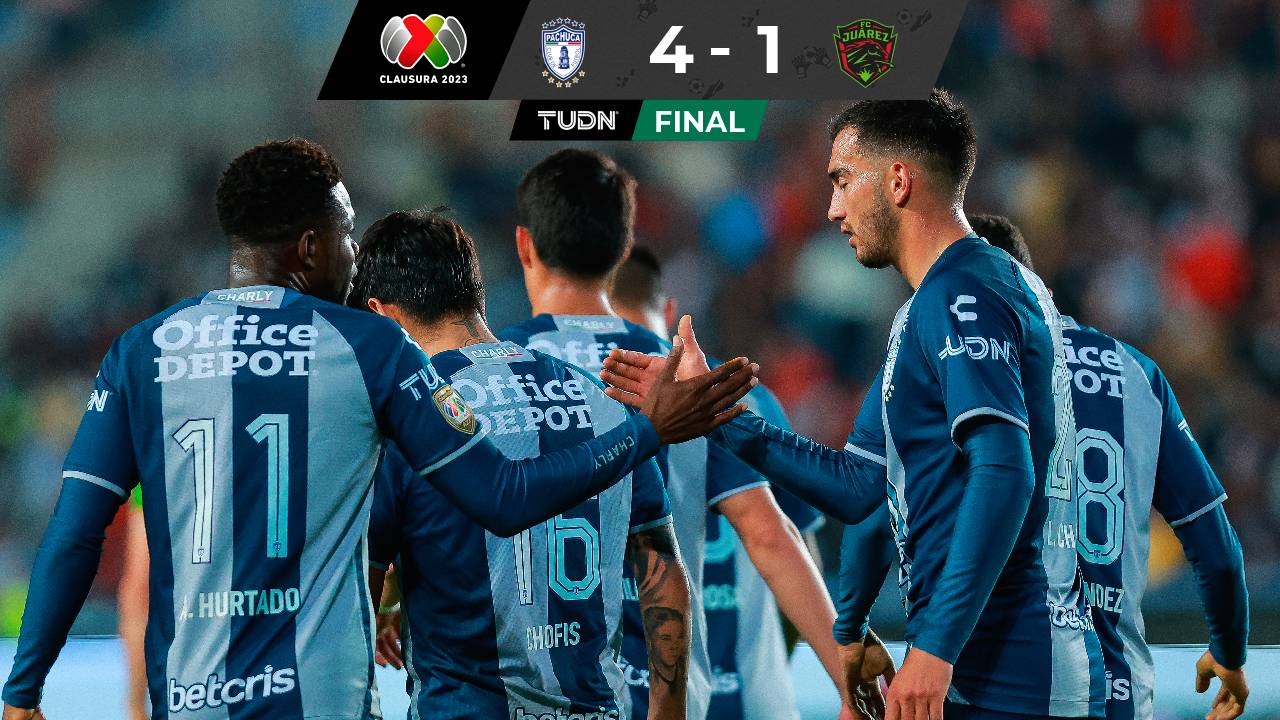 Pachuca 41 Juárez, J3 Clausura 2023 resultado, goles y videos