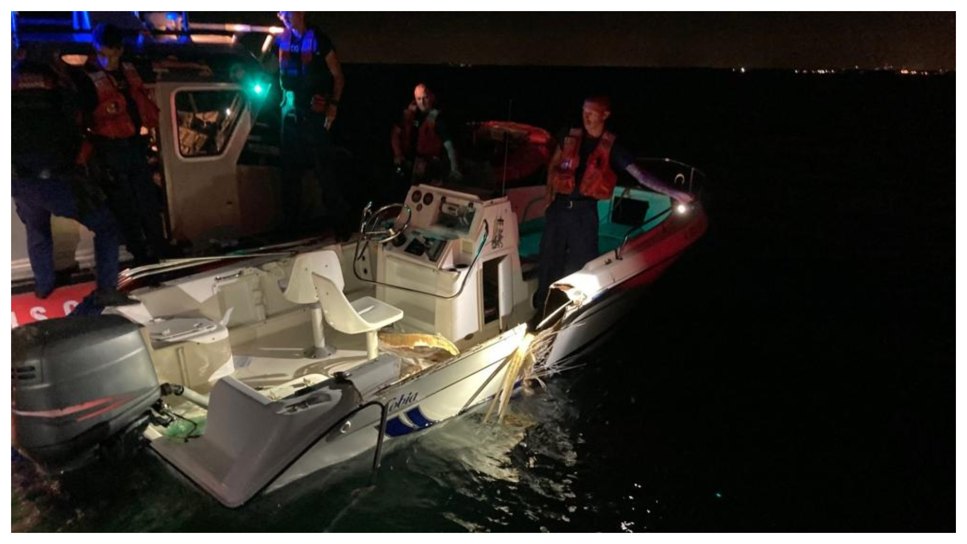Choque de botes en Key Biscayne deja 10 personas heridas y un