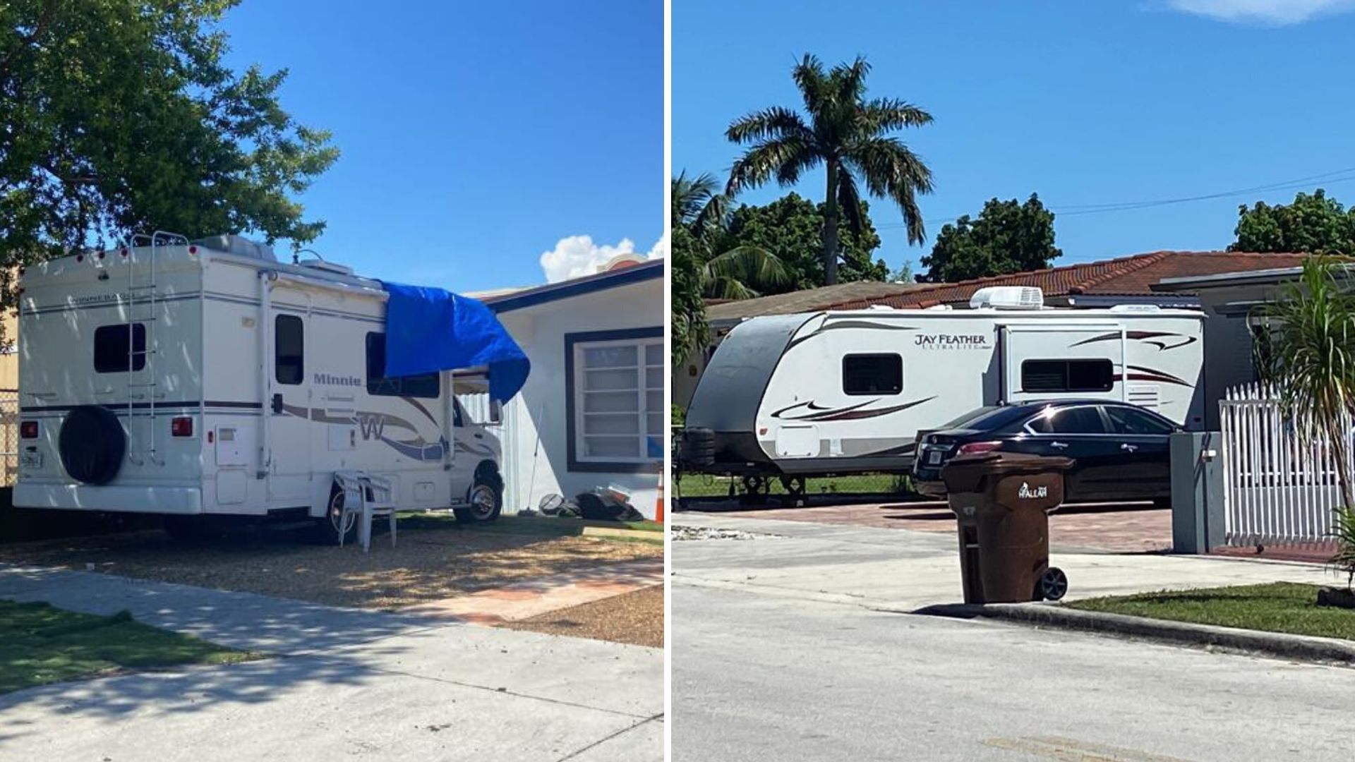 Preocupaci n en Hialeah por alquiler de casas rodantes y botes estacionados en patios para vivienda