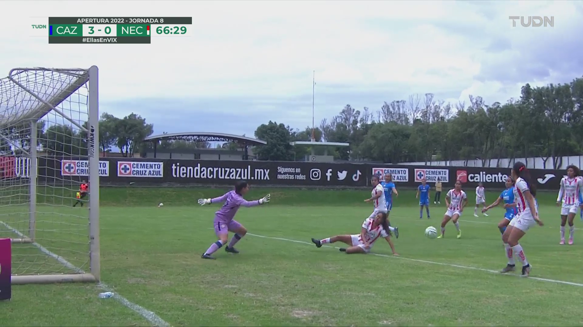 ¡Dejan escapar el gol! Calvillo y Hernández no concretan la oportunidad