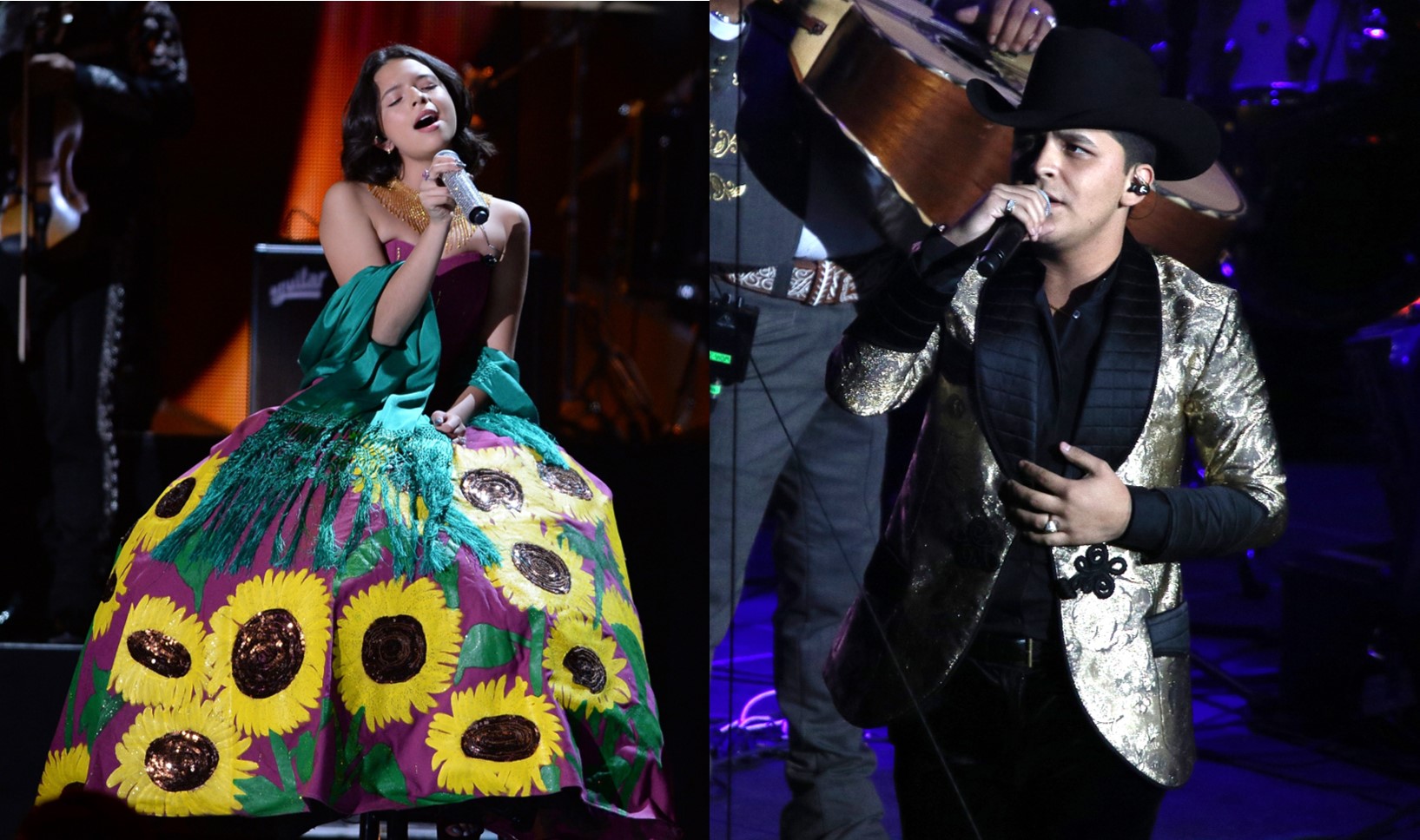 Ángela Aguilar y Christian Nodal la juventud del regional mexicano
