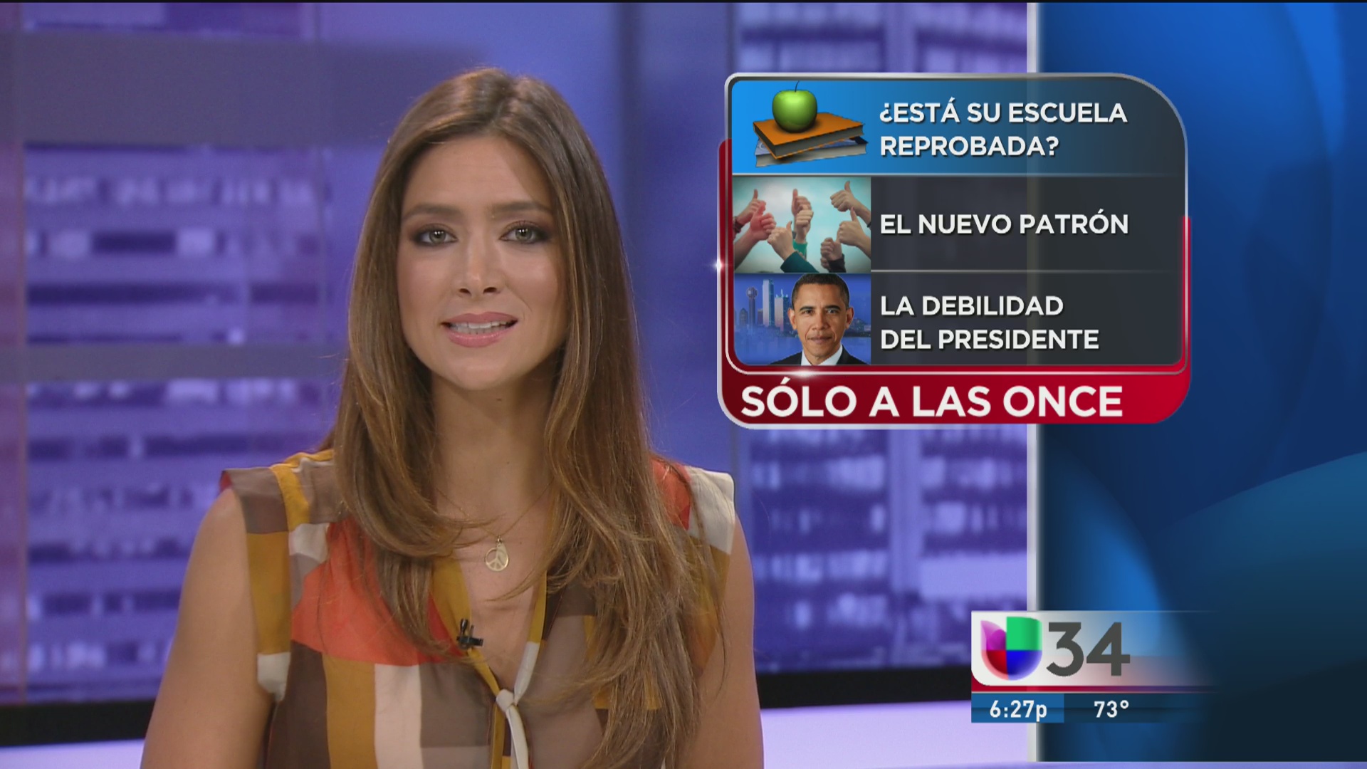 Noticiero Sólo A Las 11 Video Univision 34 Los Angeles Kmex Univision 6049