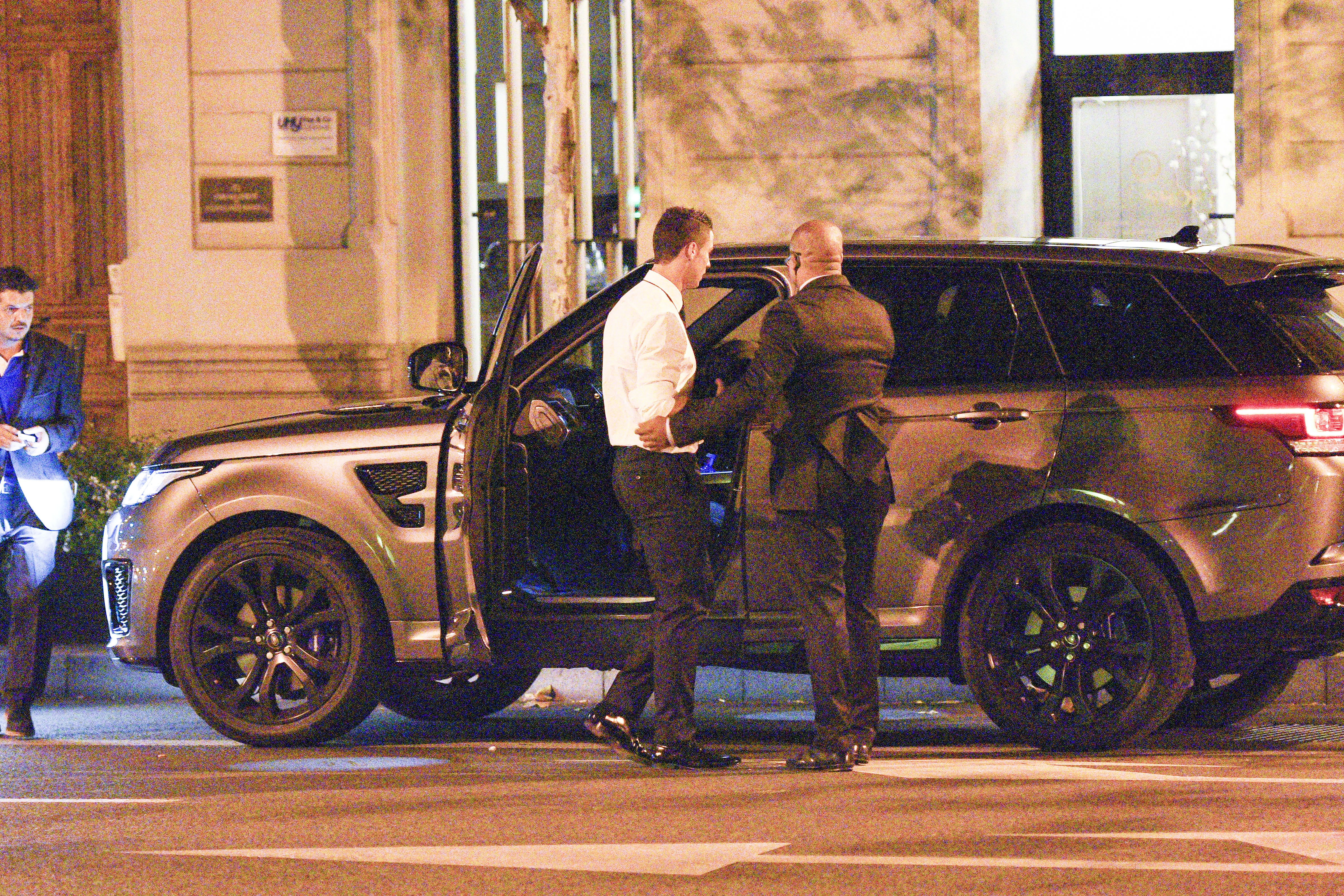 cristiano ronaldo range rover