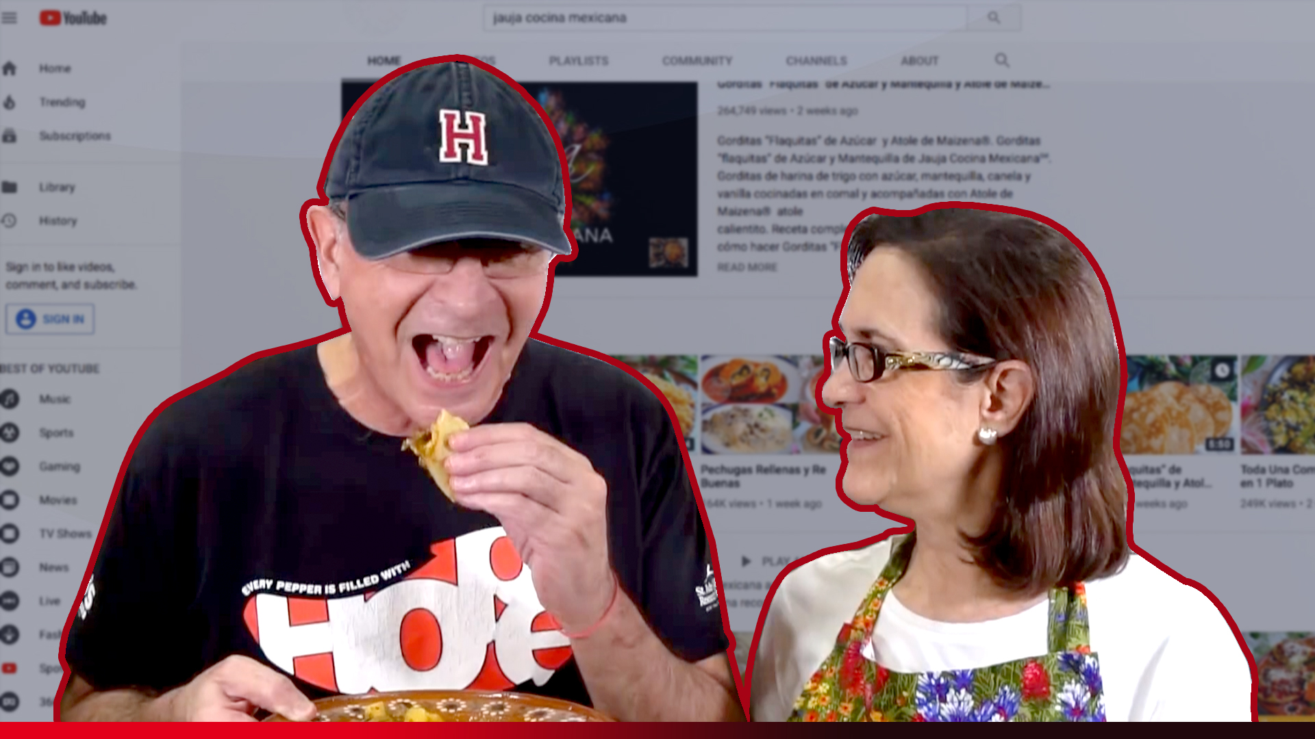 Los abuelos 'influencers' que conquistan YouTube con sus recetas mexicanas  | Univision 62 Austin KAKW | Univision