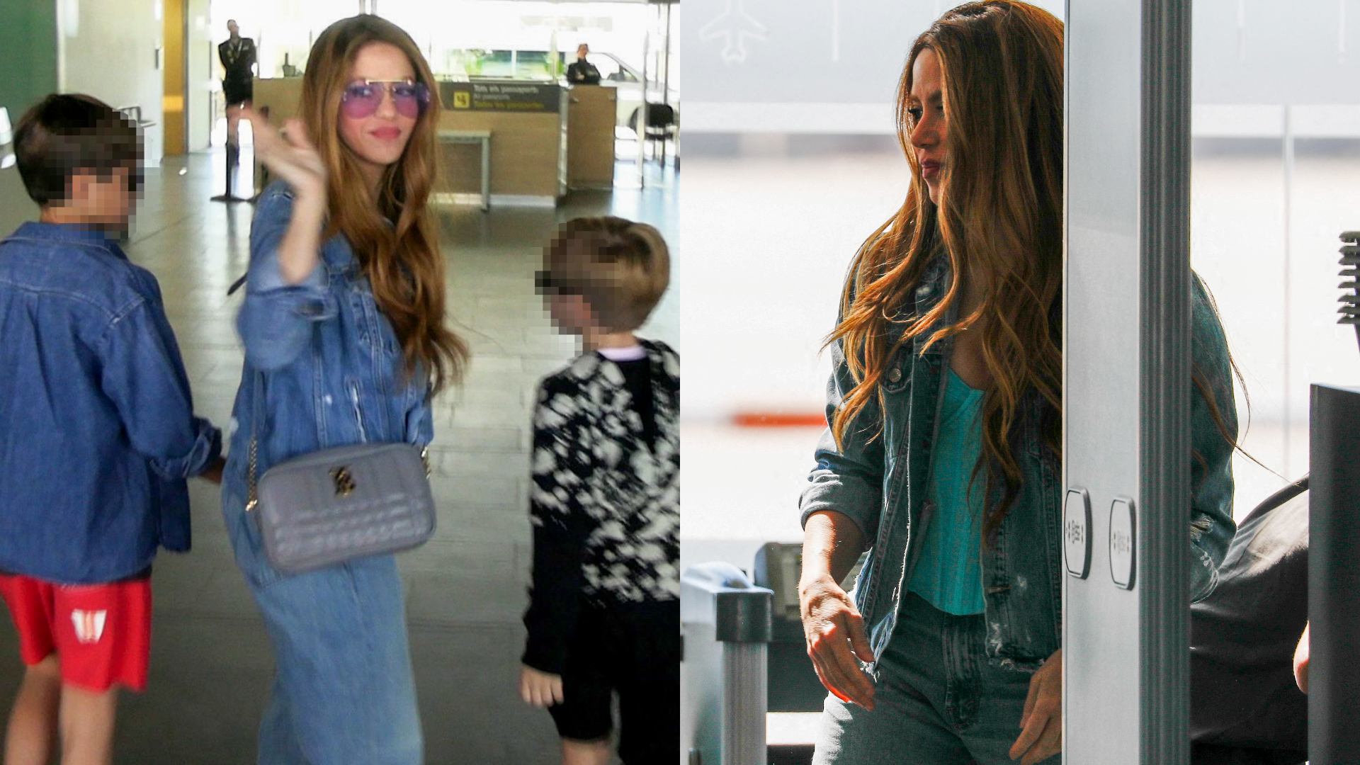 WHERE is Shakira after leaving Barcelona with her kids before heading to Miami?
