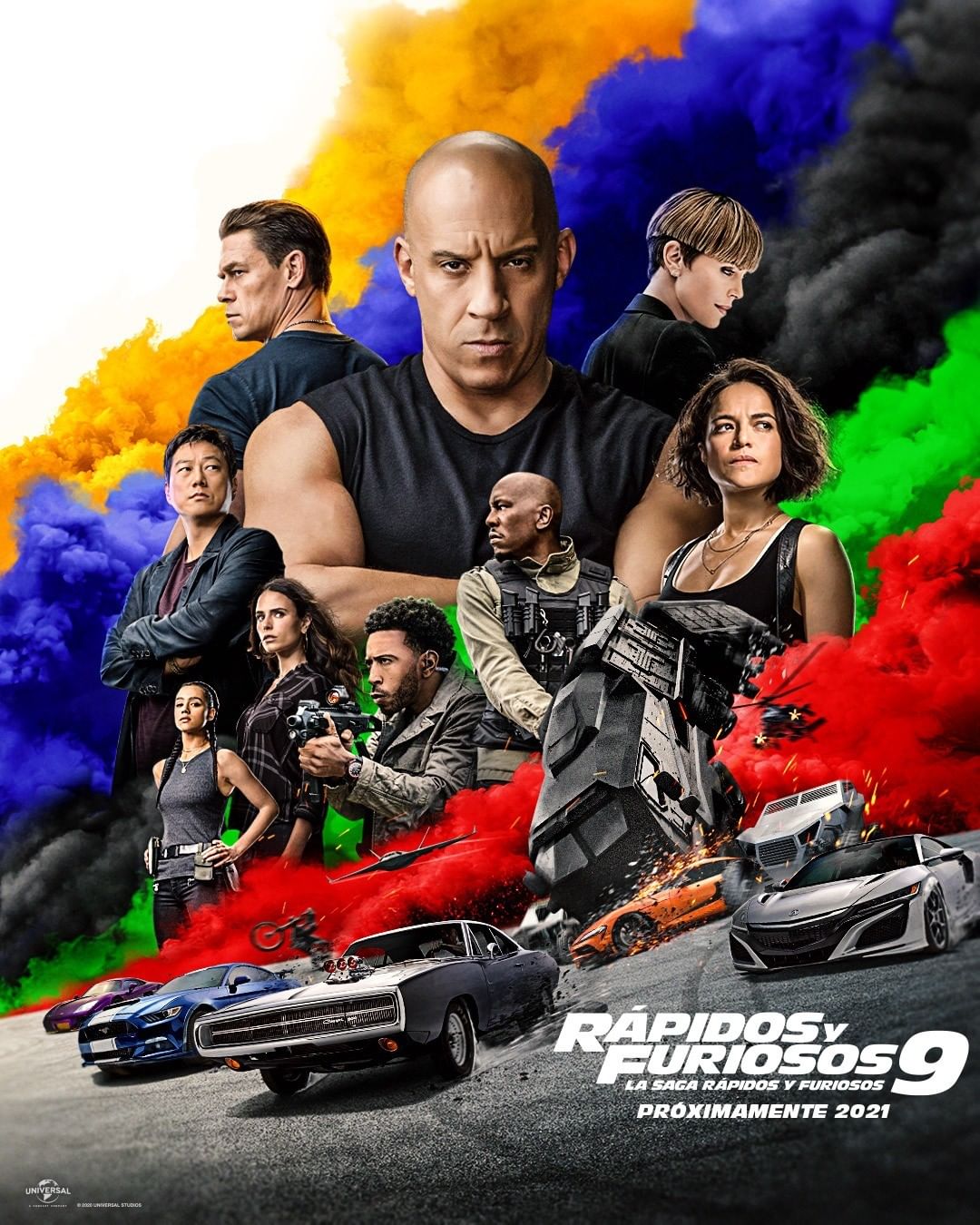 Estreno de Rápidos y Furiosos 9: ¿Dónde ver la película protagonizada