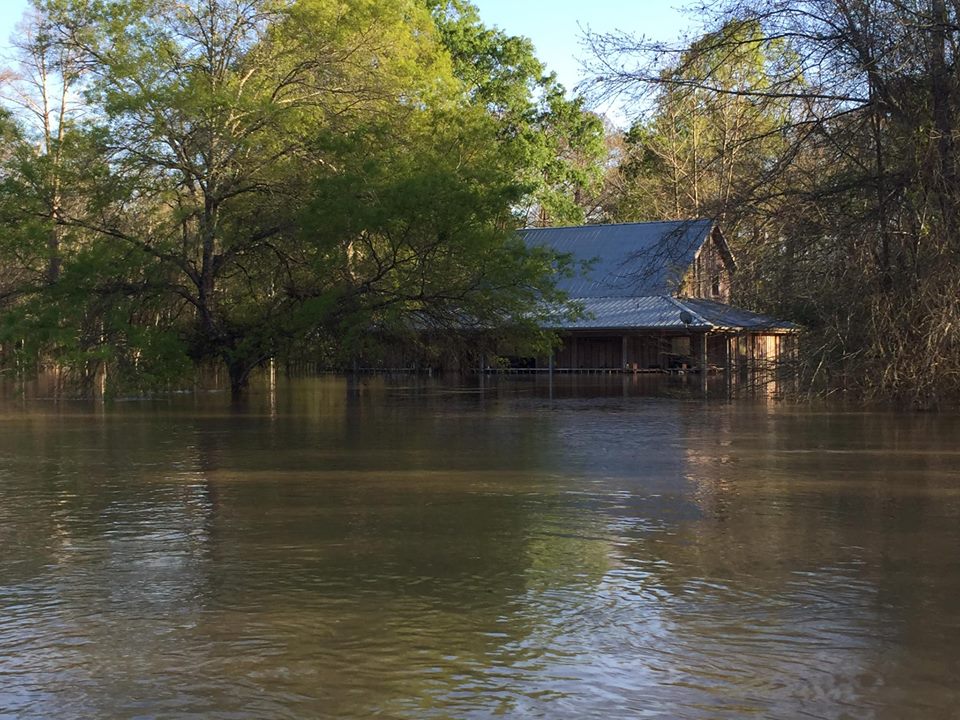 Así quedó Deweyville, un pueblo del este de Texas, tras las lluvias